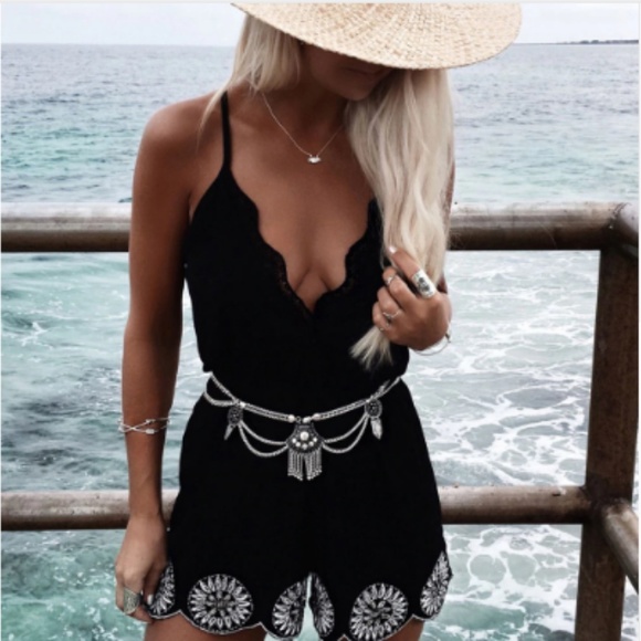 Charlene's Secret Closet Jewelry - Bohemian Ethnic Sexy Silver/Gold Waist Chain Sexy